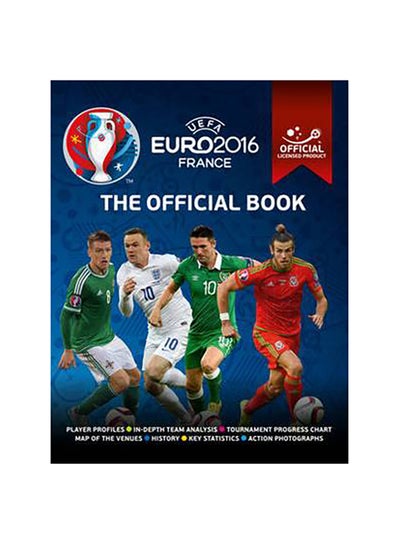 اشتري Uefa Euro 2016 France Official Book غلاف ورقي عادي في الامارات