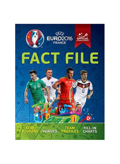 اشتري Uefa Euro 2016 France Fact File غلاف مقوى في الامارات