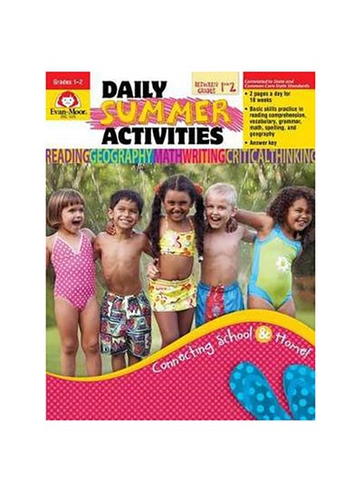 اشتري Daily Summer Activities Moving From First To Second Grade غلاف ورقي عادي في الامارات