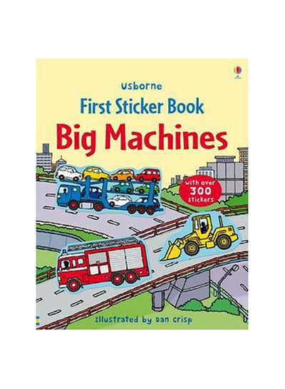 Buy First Sticker Book Big Machine printed_book_paperback english in UAE