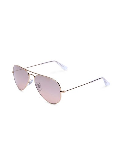 Buy Gradient Aviator Sunglasses - Lens Size: 55 mm in Saudi Arabia