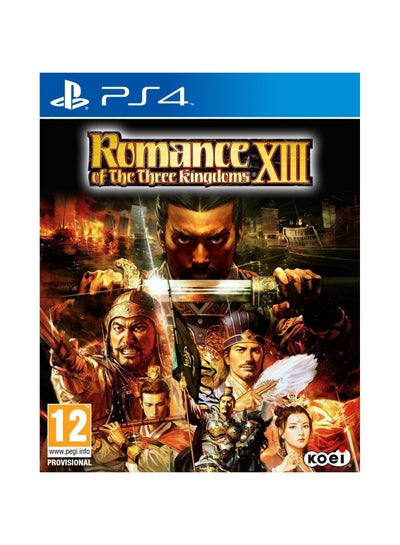 Buy Romance Of The Three Kingdoms XIII - Strategy - PlayStation 4 (PS4) - PlayStation 4 (PS4) in Saudi Arabia