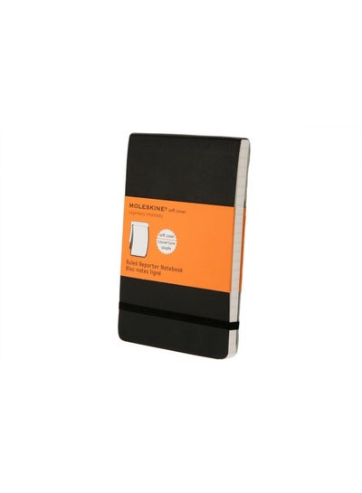 Buy Pocket Ruled Reporter Notebook Black in UAE