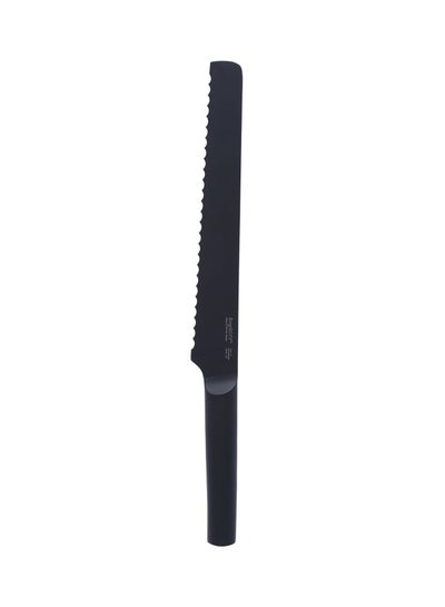 Buy Ron Bread Knife Black 23cm in UAE