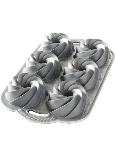 Buy Heritage Bundtlette Pan Silver in Saudi Arabia