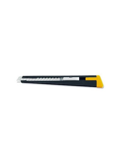 Buy Paper Cutter Knife Black/Yellow in UAE