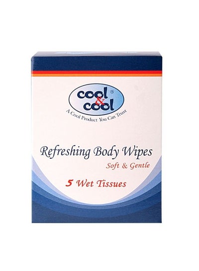 Buy Refreshing Body Wipes 5's in UAE