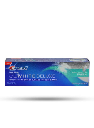 crest 3d white deluxe anti tobacco