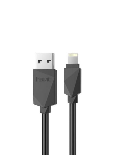 اشتري كابل Lightning To USB متميِّز أسود 1 متر في الامارات