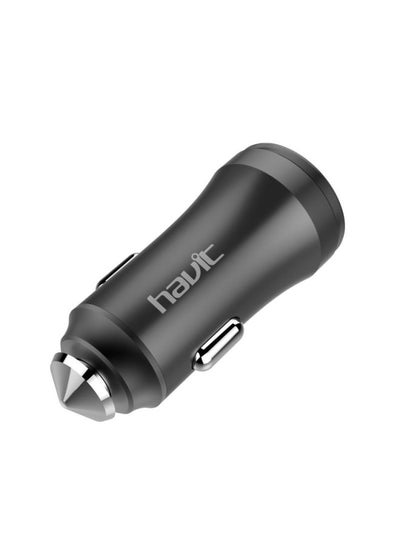 Buy Automatic Shunt Car Charger Black in UAE