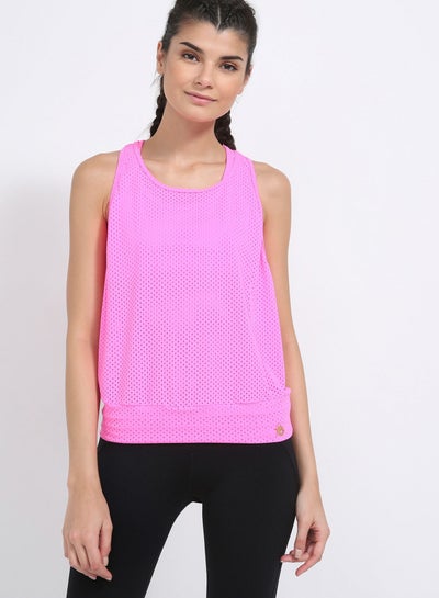 Buy Mango Tank Neon Light Pink in UAE