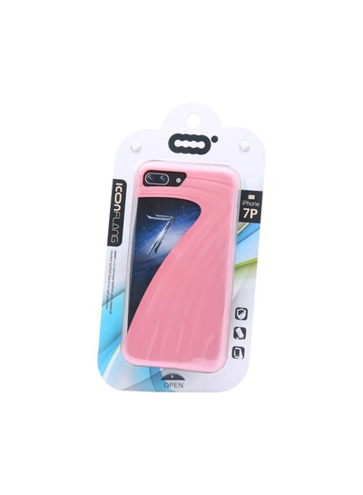 Buy Plastic No.7 Case For iPhone 8 Plus/iPhone 7 Plus Pink in UAE