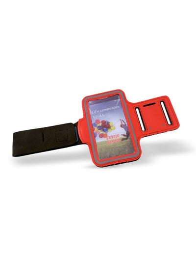 Buy Sports Armband For Samsung Galaxy S4 Red in Saudi Arabia