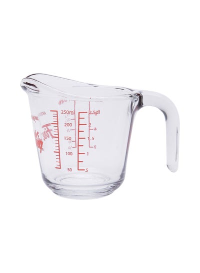 250ml 500ml 1000ml Tempered Transparent Glass Measuring Cup With