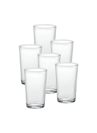 Buy 6-Piece Unie Clear Tumbler Set 0.25Liters in UAE