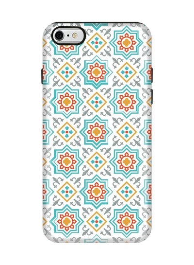 Buy Premium Dual Layer Tough Case Cover Matte Finish for Apple iPhone 6/6s Moroccan Mosaic in UAE