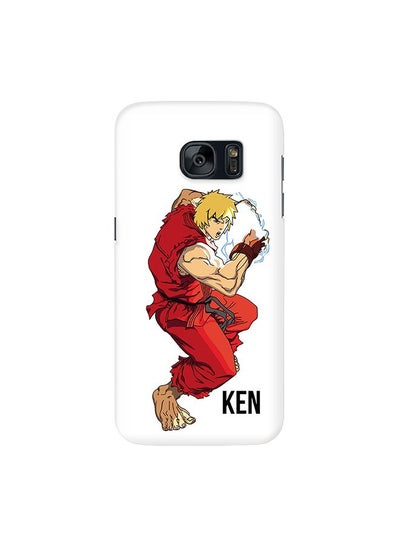 Buy Slim Snap Printed Case For Samsung Galaxy Note FE/Note 7 Street Fighter Ken White in UAE