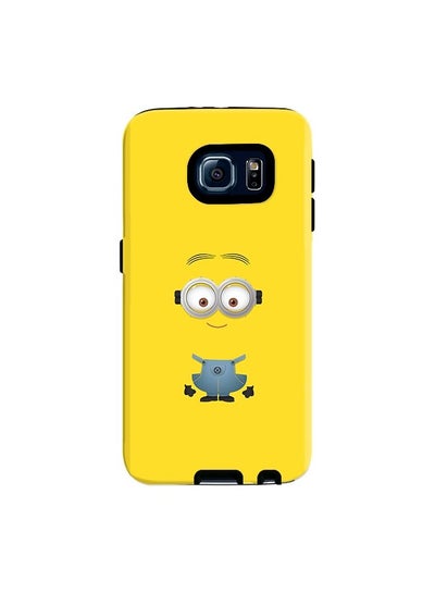 Buy Premium Dual Layer Tough Case Cover Matte Finish for Samsung Galaxy S6 Minion 2 in UAE