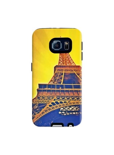 Buy Premium Dual Layer Tough Case Cover Matte Finish for Samsung Galaxy S6 Paris Heights in UAE