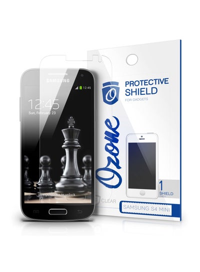 Buy HD Tempered Glass Screen Protector Scratch Guard For Samsung Galaxy S4 Mini Clear in UAE