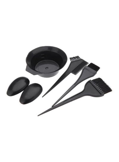 Buy Hair Color Dye Tool Set Black in UAE