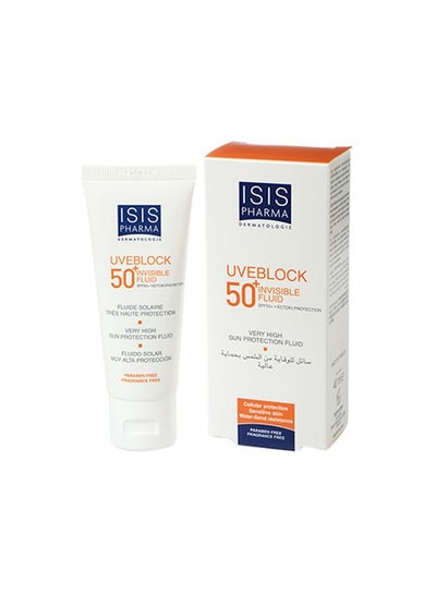 Buy UVEBlock Invisible Fluid SPF50 40ml in UAE