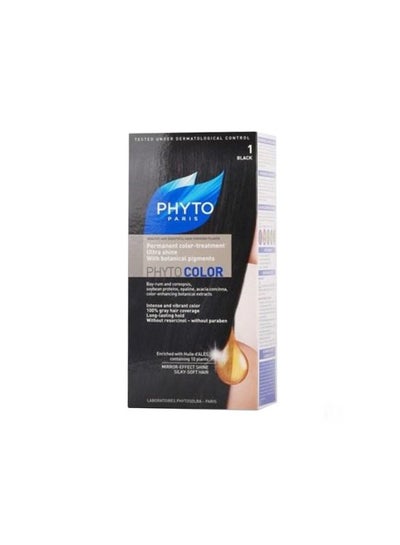 Buy Phytocolor Hair Colour Cream Black in UAE