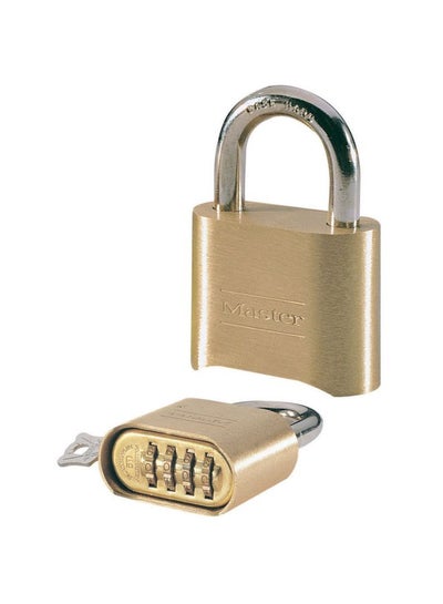 Buy Solid Body Padlock Gold in Saudi Arabia