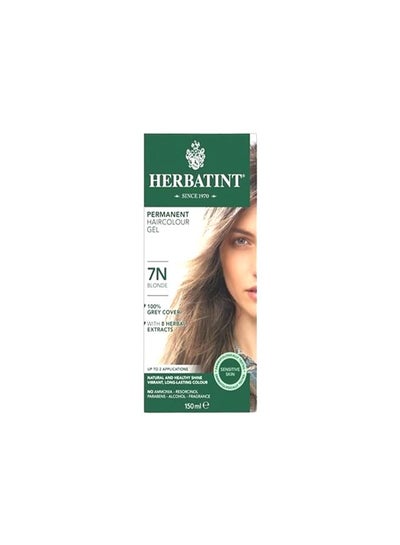 Buy Hair Colour Gel 7N Blonde 150ml in UAE