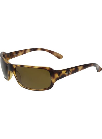 Buy Women's Polarized Rectangular Sunglasses - RB4075-642 - Lens Size: 61 mm - Brown in Saudi Arabia