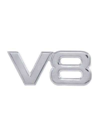 Buy Toyota V.8 Car Emblem Sticker in Saudi Arabia