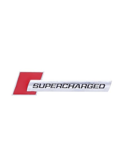 Buy Audi Supercharged Car Emblem Sticker in UAE