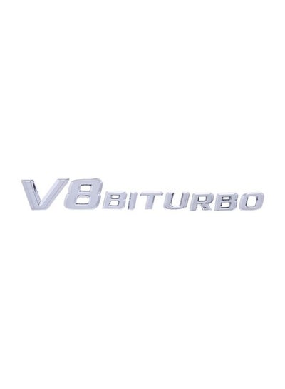 Buy V8 Bi Turbo Car Emblem For Mercedes in UAE