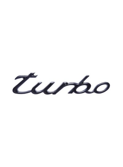 Buy Turbo Car Emblem And Sticker in UAE