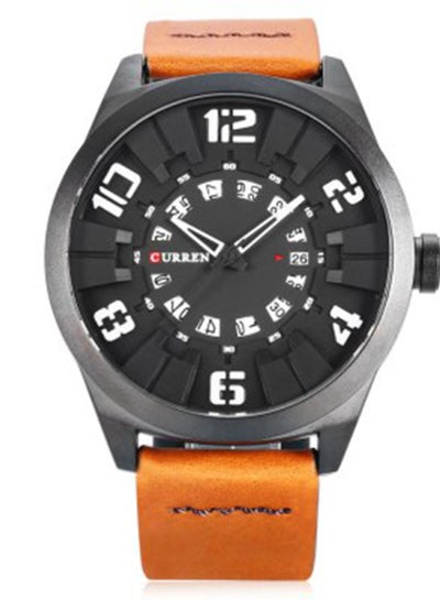 Buy Men's Analog Quartz Watch-8258-W2 in Saudi Arabia