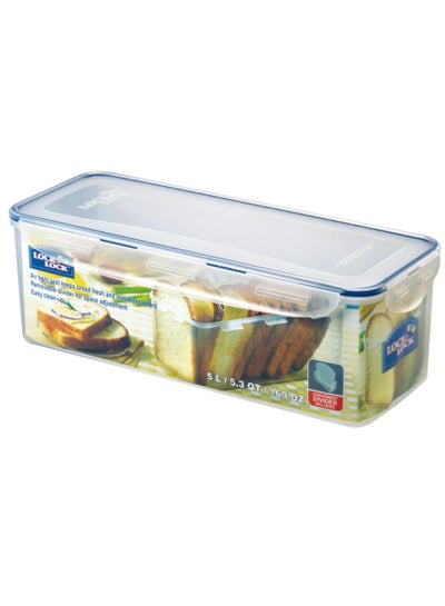 Lock & Lock Airtight Rectangular Food Storage Container with Removable  Divider 15.55-oz / 1.94-cup