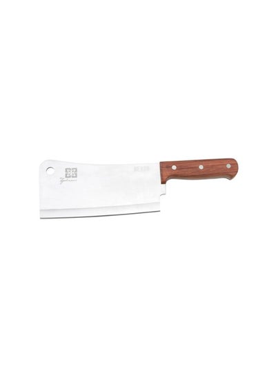 Buy Heavy Cleaver Knife With Handle Silver 9inch in Saudi Arabia