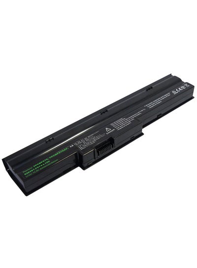 Replacement Laptop Battery For Fujitsu Lifebook NH751 Black price in UAE | Noon UAE |