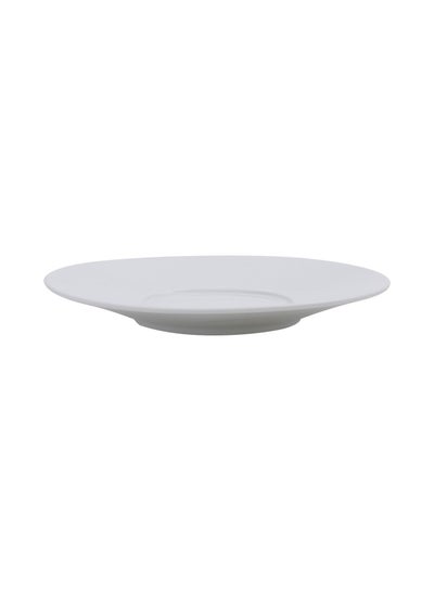 Buy Style Round Saucer White 16cm in UAE