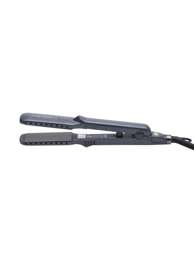 Buy Wet And Dry Hair Straightening Flat Iron Black 1.5inch in Saudi Arabia