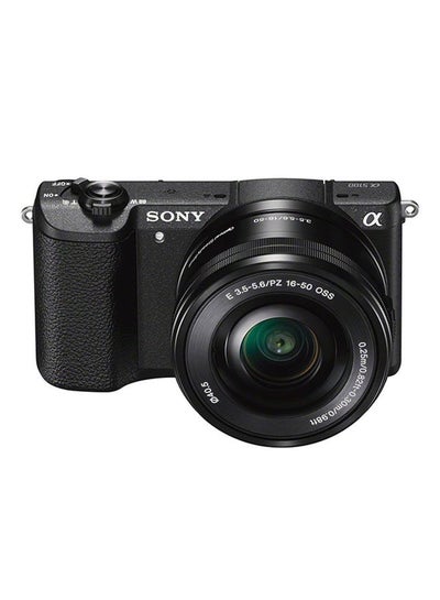 Buy Alpha a5100 Mirrorless Camera With E 16-50mm f/3.5-5.6 PZ OSS Lens 24.3MP With Tilt Touchscreen, Built-In Wi-Fi And Bluetooth in Saudi Arabia