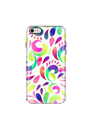 Buy Premium Dual Layer Tough Case Cover Matte Finish for iPhone 6 Plus/6s Plus Floral Blast in UAE