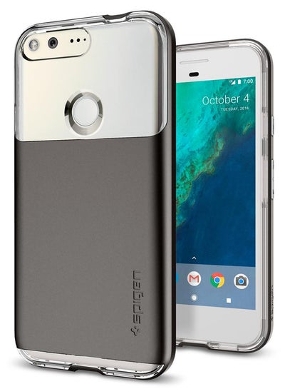 Buy Neo Hybrid Crystal Cover Case For Google Pixel XL Gunmetal in UAE