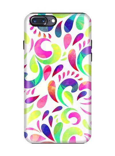 Buy Dual Layer Tough Case Cover Matte Finish for iPhone 8 Plus/iPhone 7 Plus Floral Blast in UAE