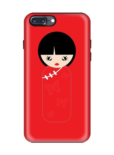 Buy Dual Layer Tough Case Cover Matte Finish for iPhone 8 Plus/iPhone 7 Plus Chinese Doll in UAE