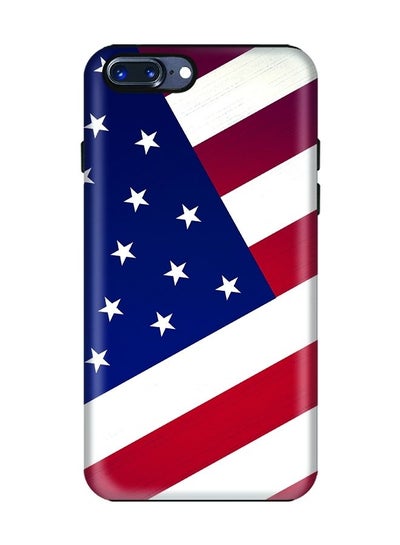 Buy Dual Layer Tough Case Cover Matte Finish for iPhone 8 Plus/iPhone 7 Plus Flag of US in UAE