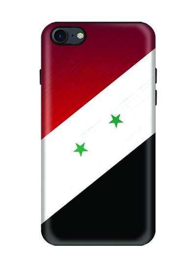 Buy Dual Layer Tough Case Cover Matte Finish for iPhone 8/iPhone 7 Flag of Syria in UAE