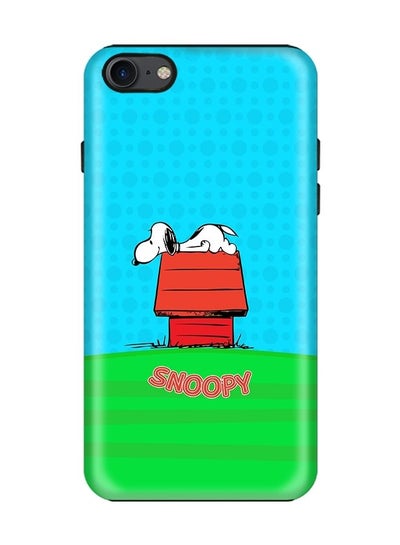 Buy Dual Layer Tough Case Cover Matte Finish for iPhone 8/iPhone 7 Snoopy 2 in UAE