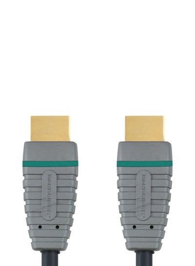 Buy High Speed HDMI Cable With Ethernet Blue in Saudi Arabia