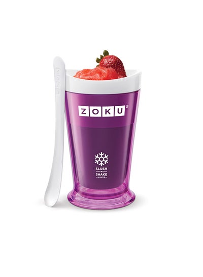 Buy Zoku Slush and Shake Maker Purple 9.9x17x9.9centimeter in UAE